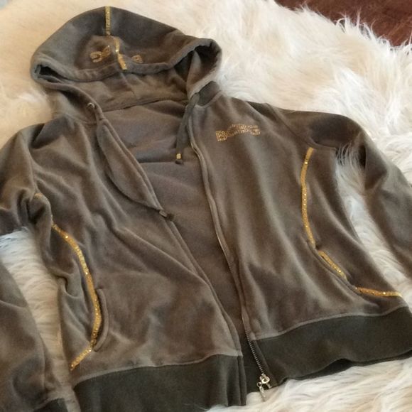 💞BCBG💞velvet jogging top - Picture 11 of 12